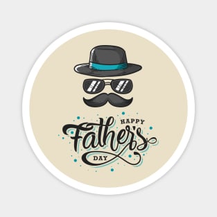 Happy Fathers Day T-Shirt Magnet